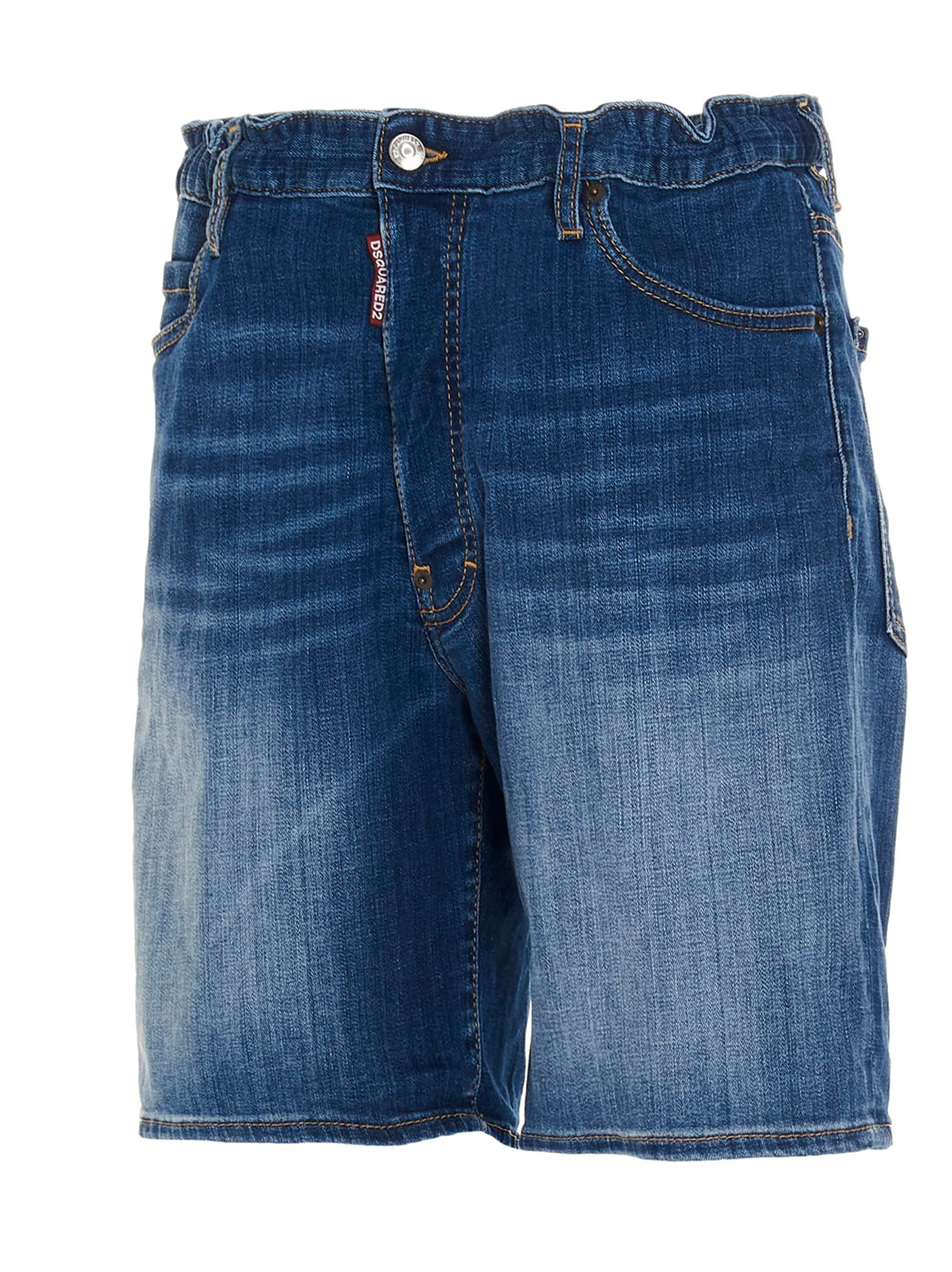 Dsquared2 Washed Denim Shorts