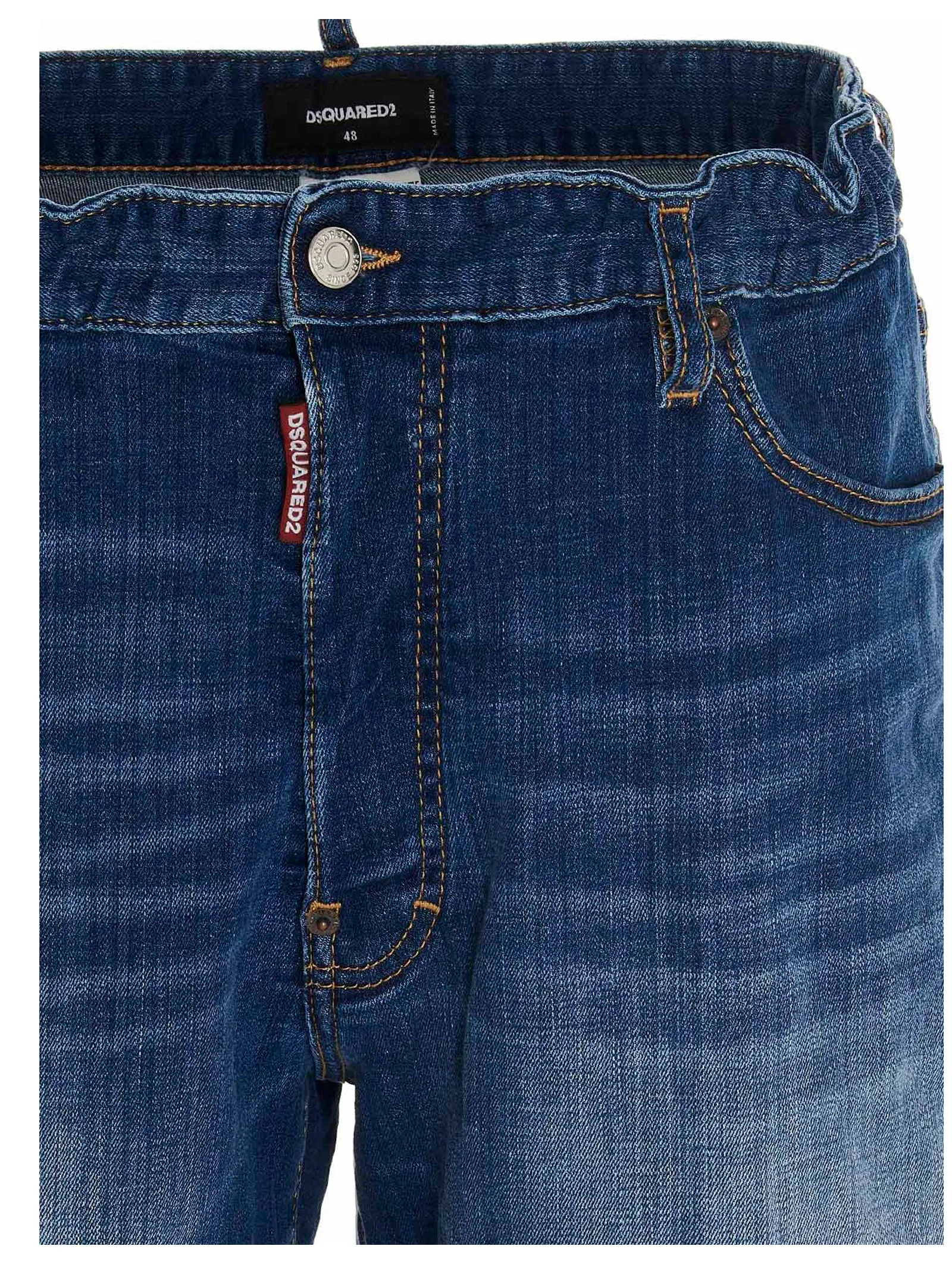 Dsquared2 Washed Denim Shorts
