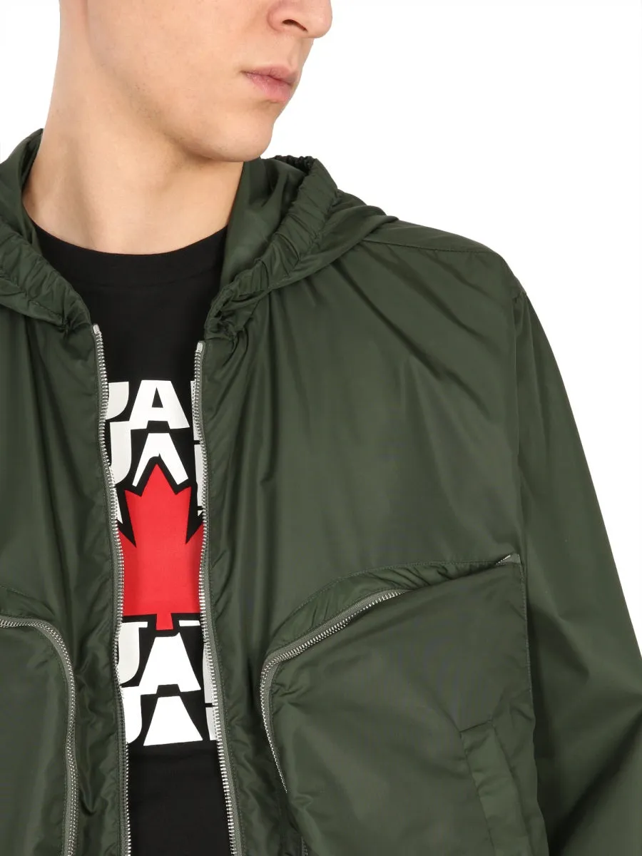Dsquared2 Zip Pocket Oversized Jacket