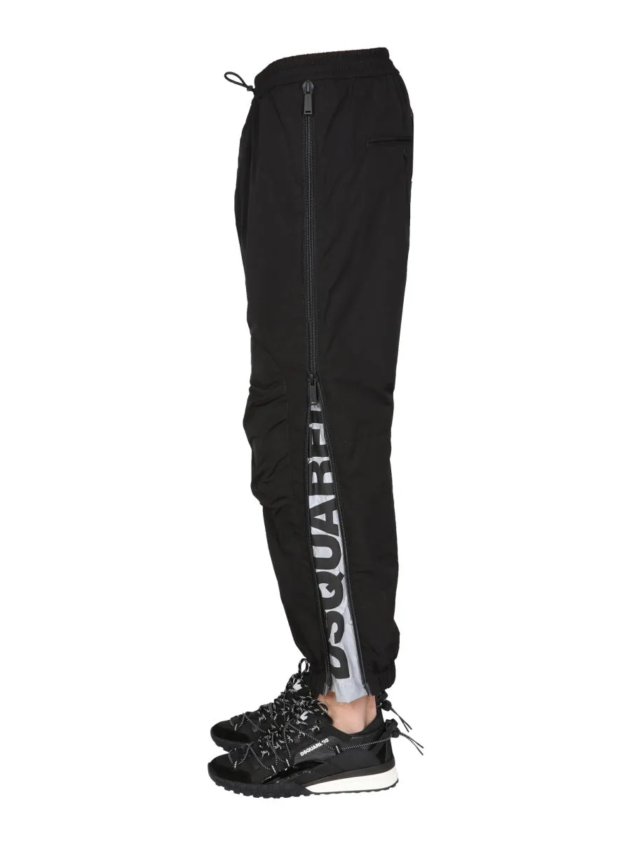 Dsquared2 Zip-Up Tapered Sweatpants