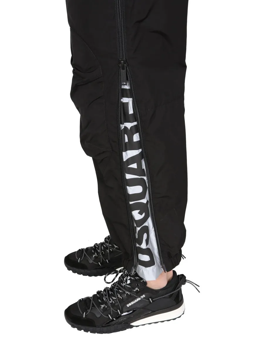 Dsquared2 Zip-Up Tapered Sweatpants