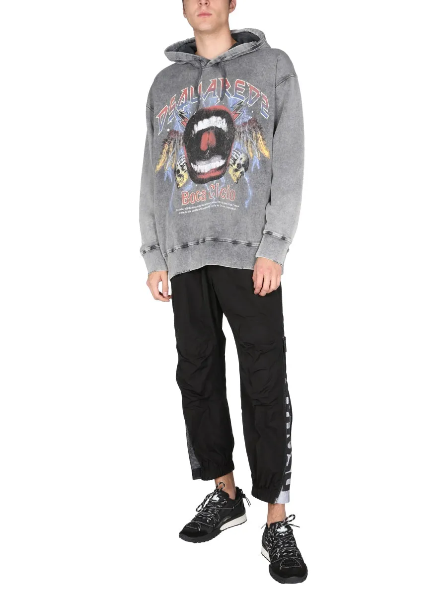 Dsquared2 Zip-Up Tapered Sweatpants
