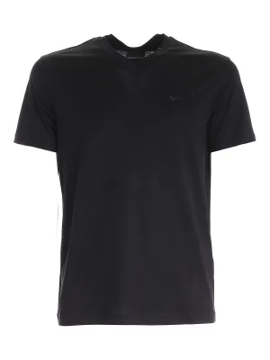 Emporio Armani Eagle Logo V-Neck T-Shirt