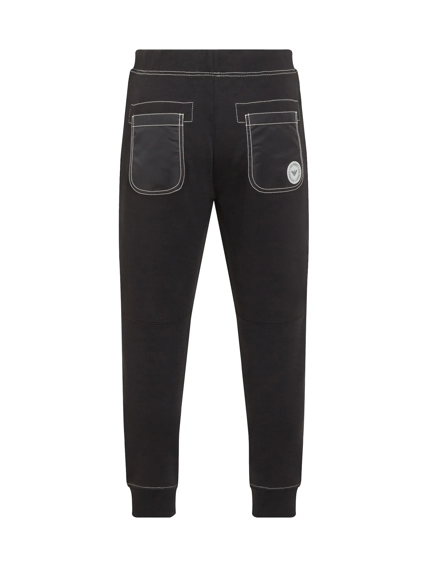 Emporio Armani Logo Patch Track Pants