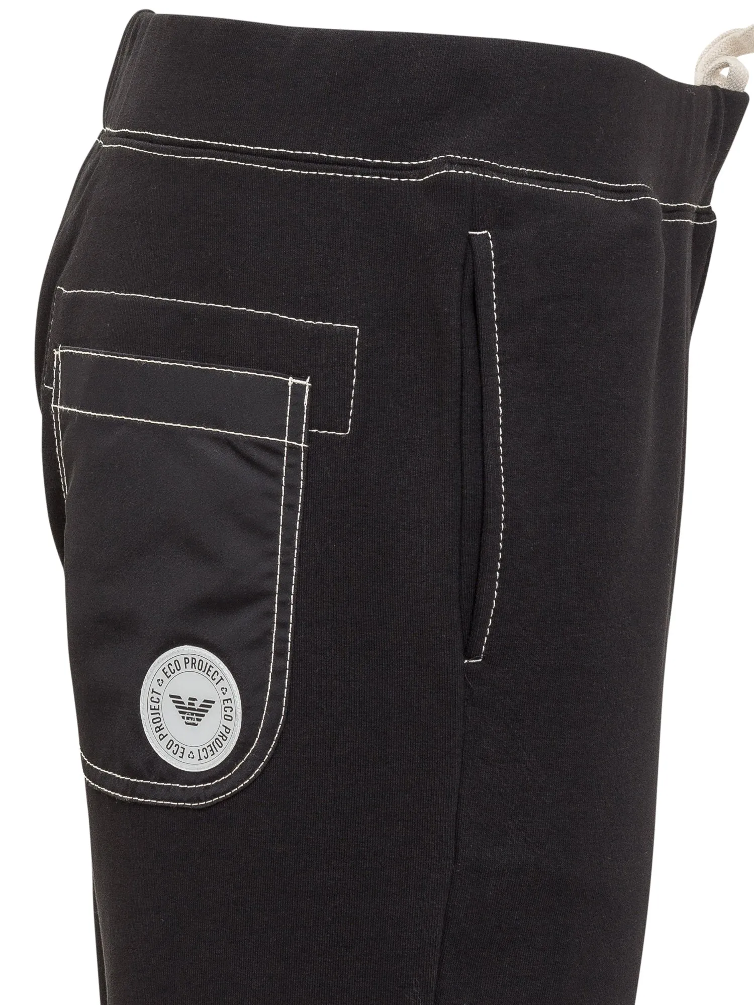Emporio Armani Logo Patch Track Pants