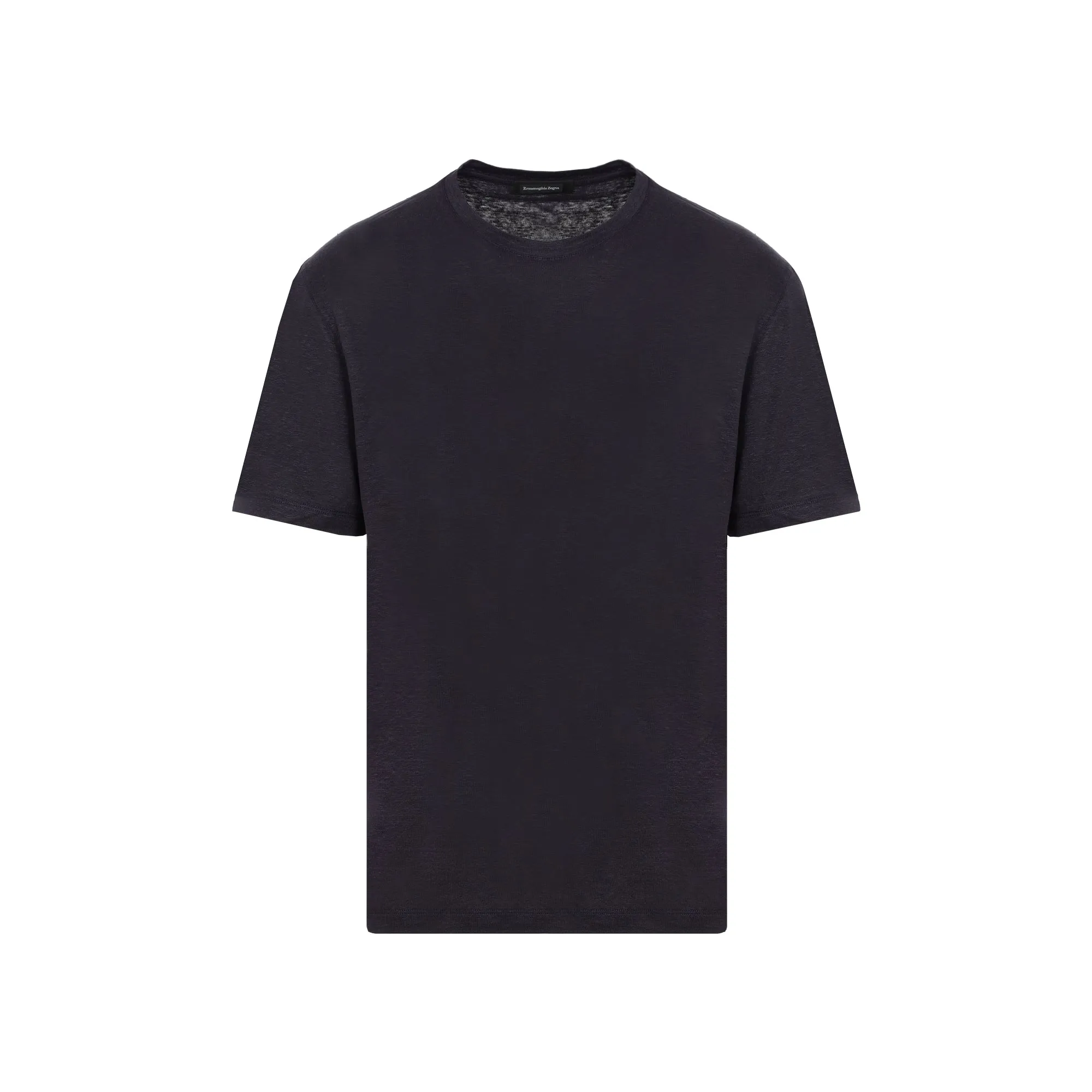 Ermenegildo Zegna Crewneck Straight Hem T-Shirt