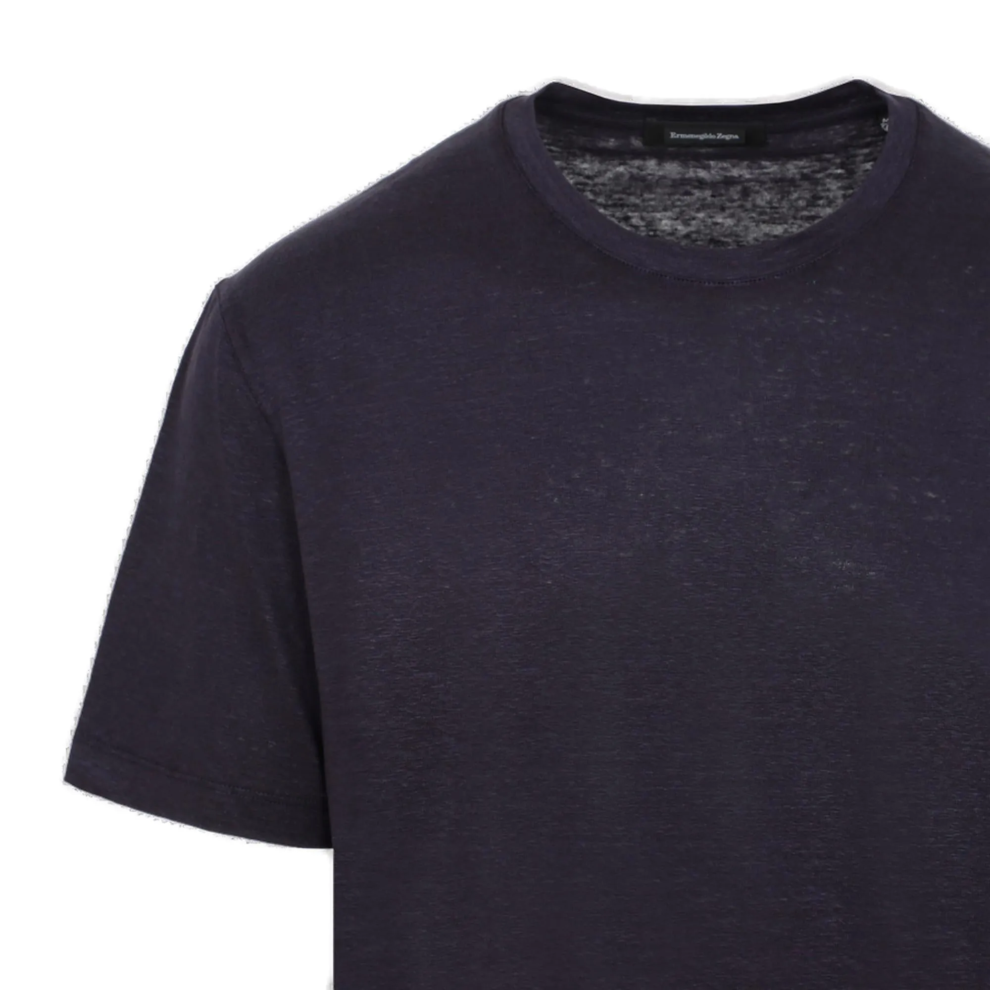 Ermenegildo Zegna Crewneck Straight Hem T-Shirt