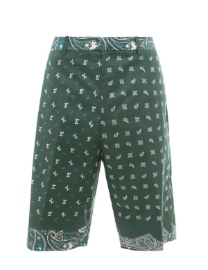 Etro Bermuda All-Over Printed Shorts