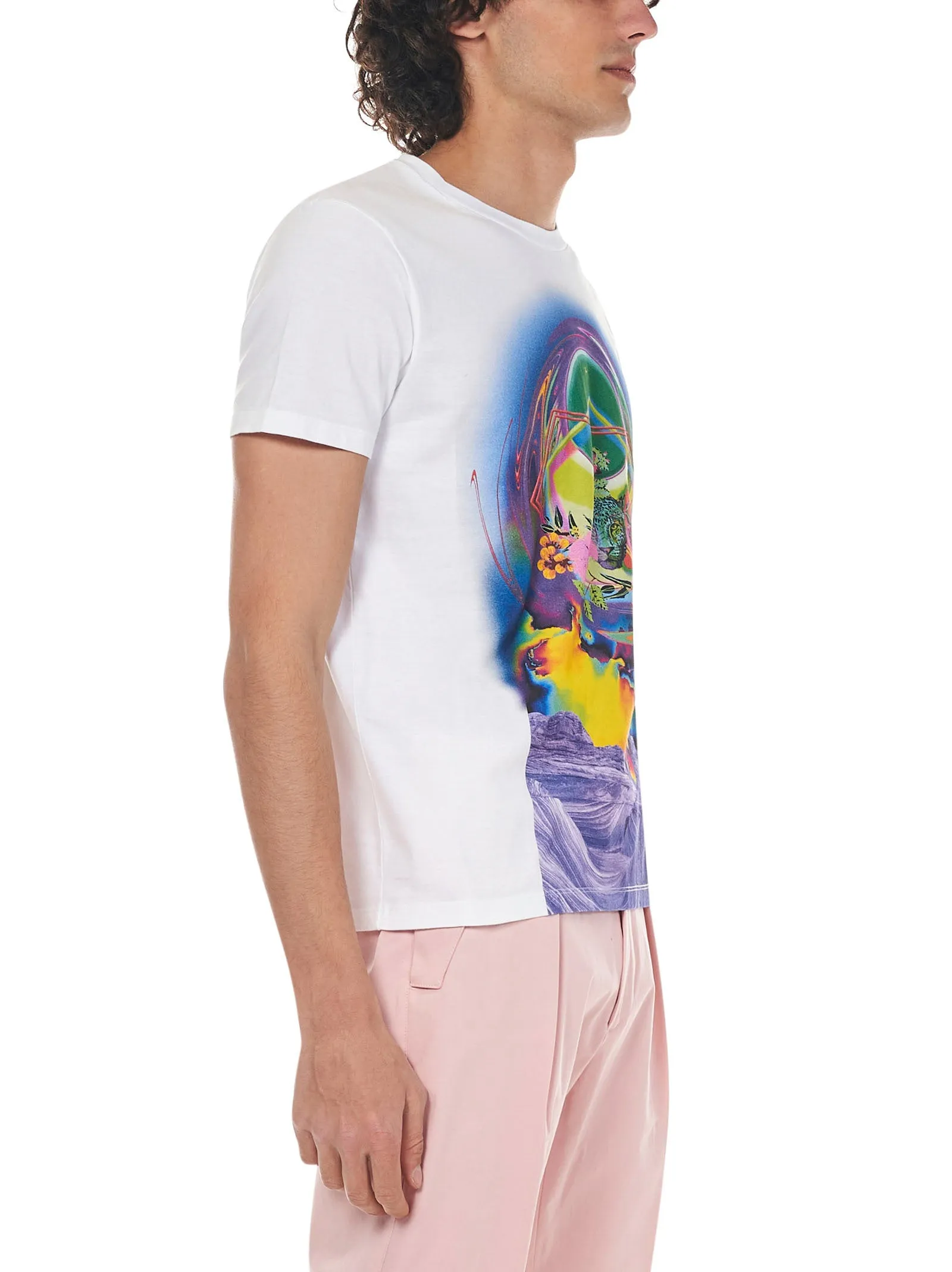 Etro Graphic Print Crewneck T-Shirt