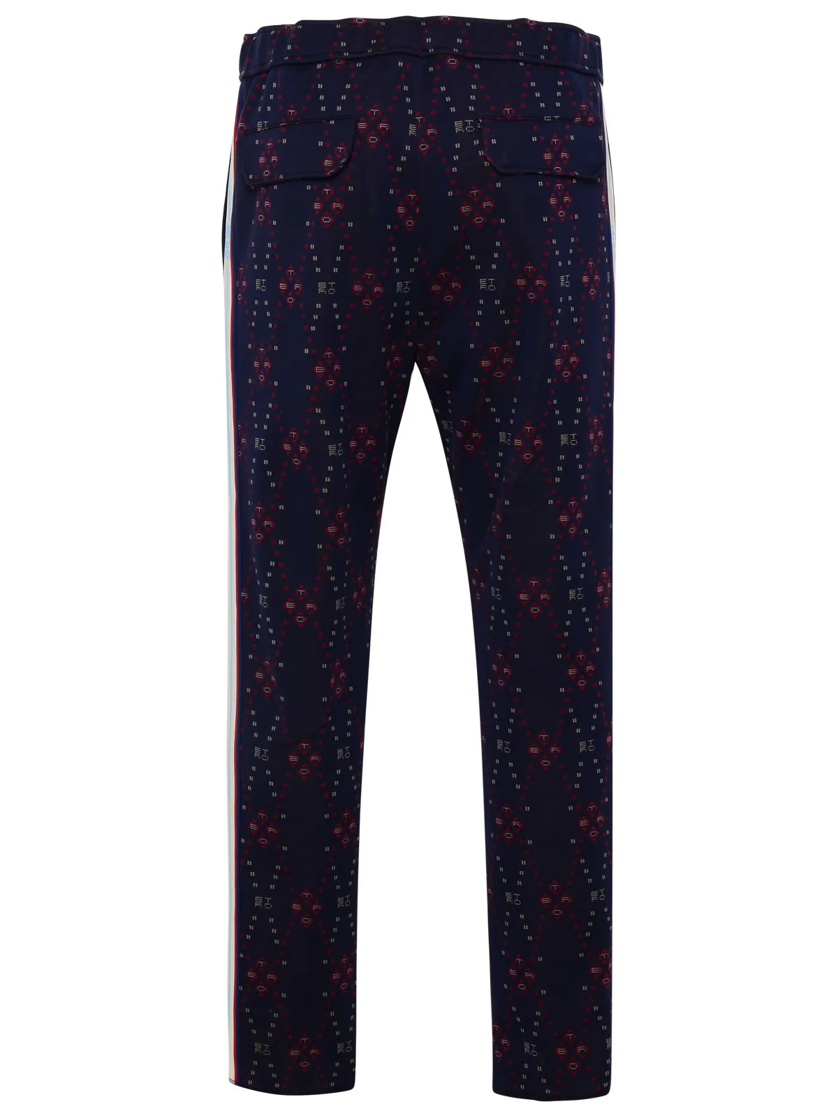 Etro Logo Detailed Straight Leg Pants