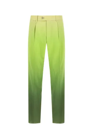 Etro Ombr Effect Straight-Leg Pants