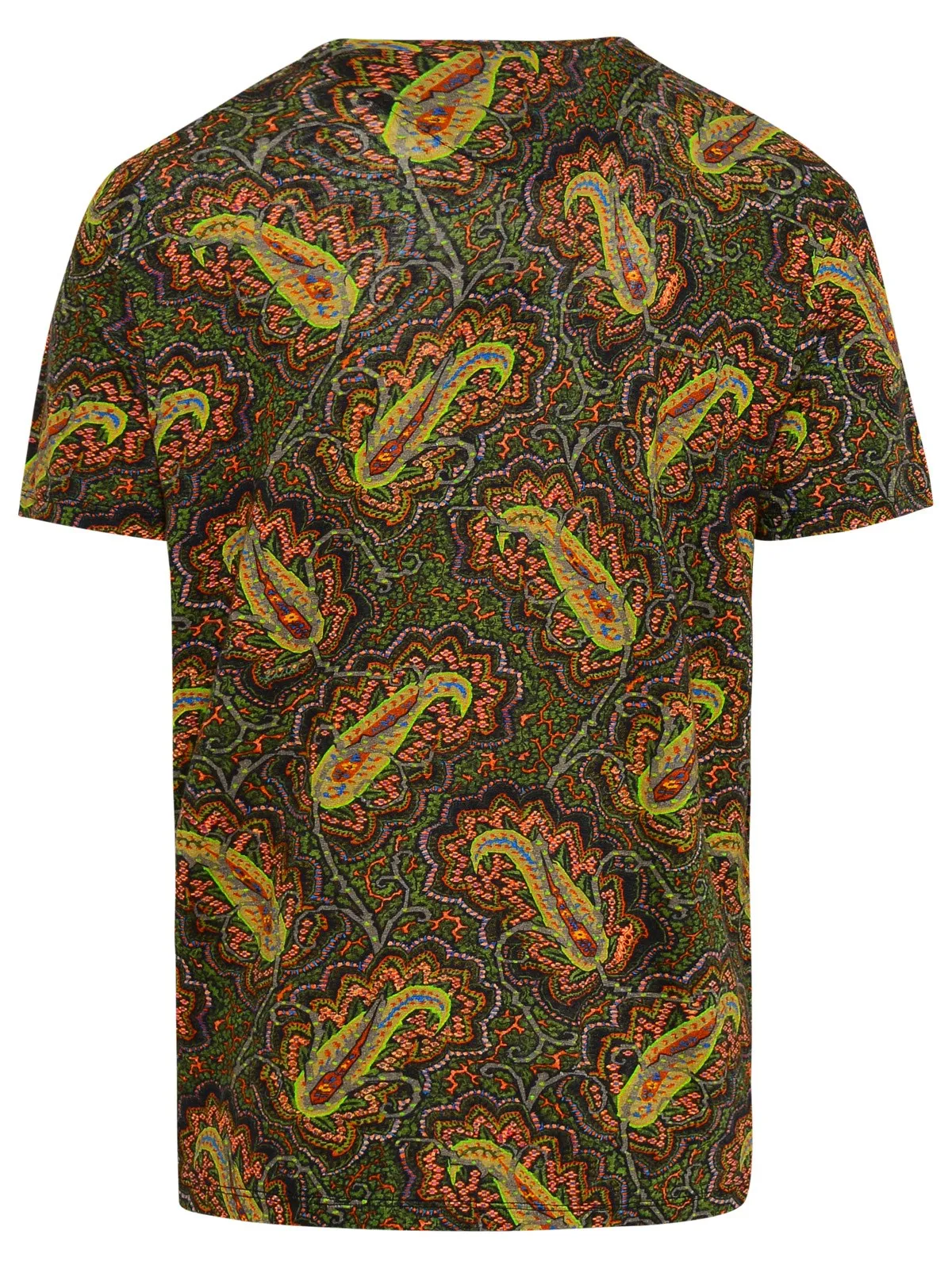 Etro Paisley Printed Crewneck T-Shirt