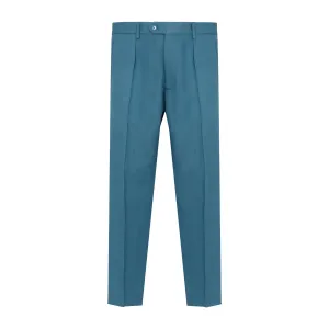 Etro Pleat Detailed Side Striped Trousers