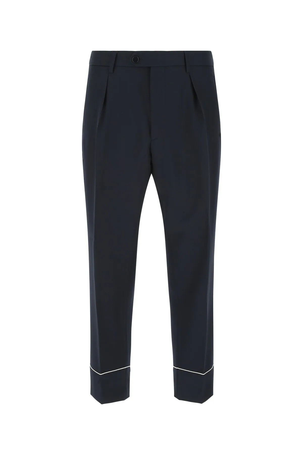 Etro Straight Leg Cropped Trousers