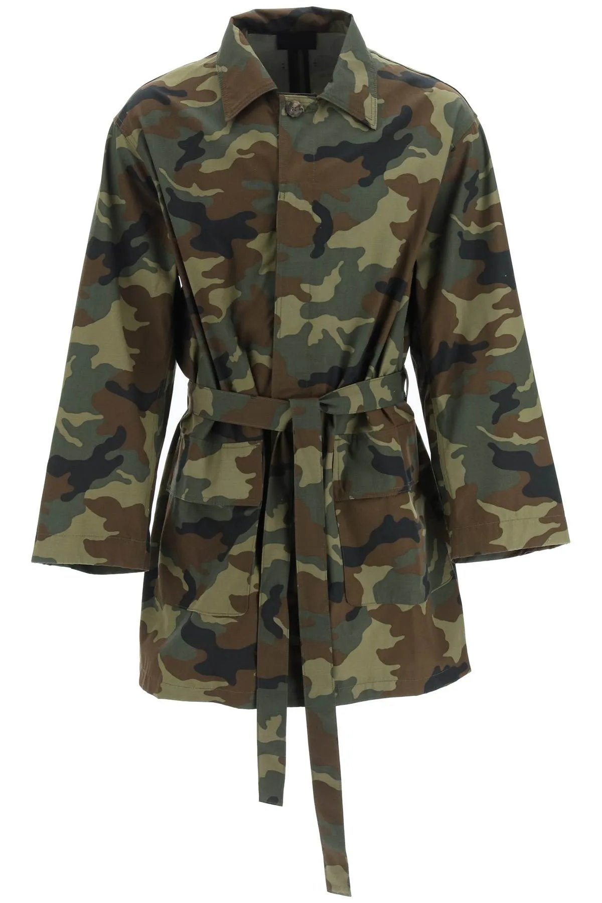 Fear of God Camouflage Print Buttoned Jacket