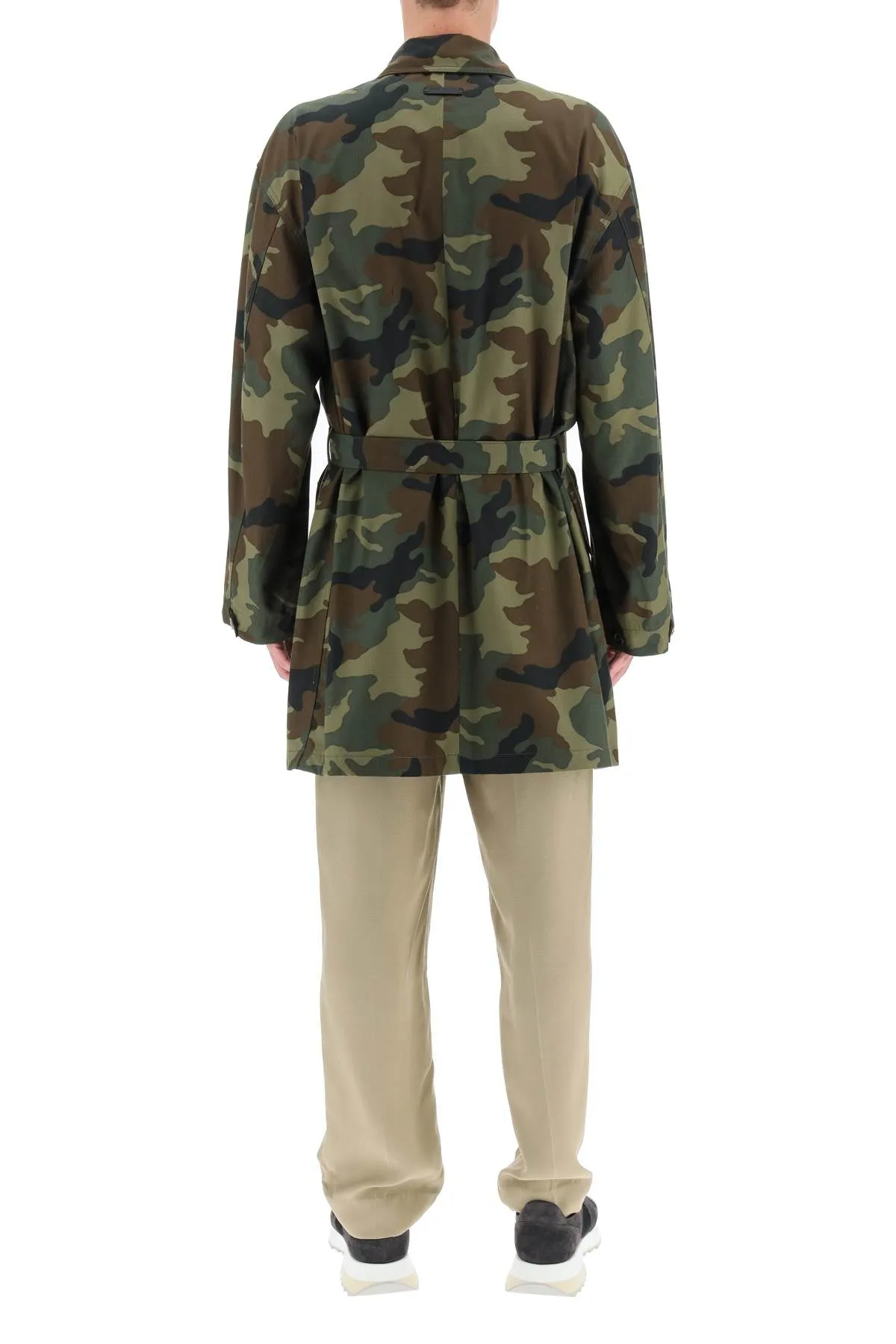 Fear of God Camouflage Print Buttoned Jacket