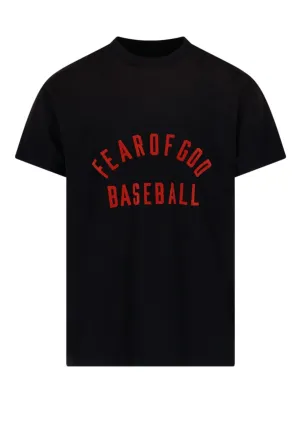 Fear of God Logo Print Crewneck T-Shirt