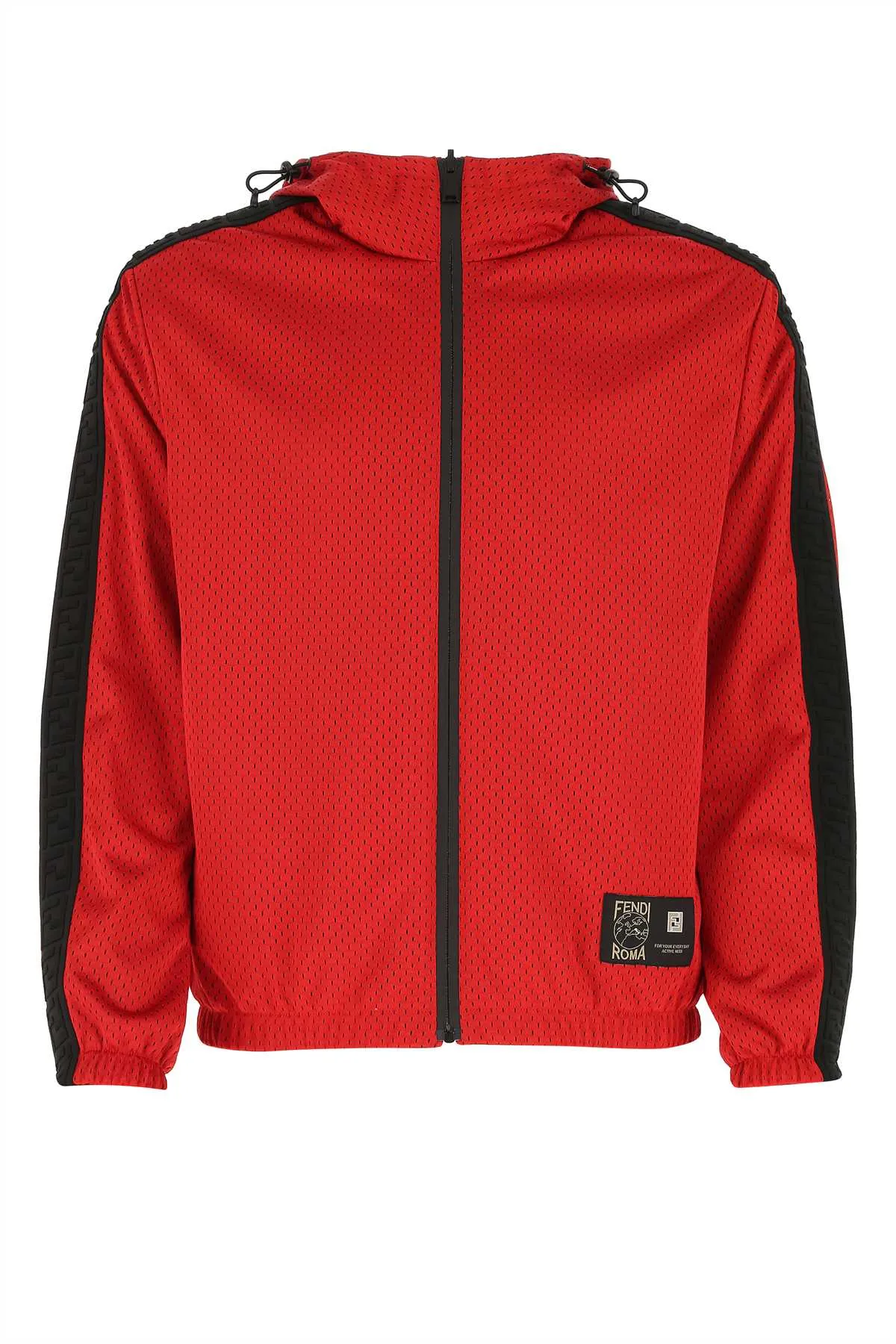 Fendi X K-Way Perforated Zipped Jacket