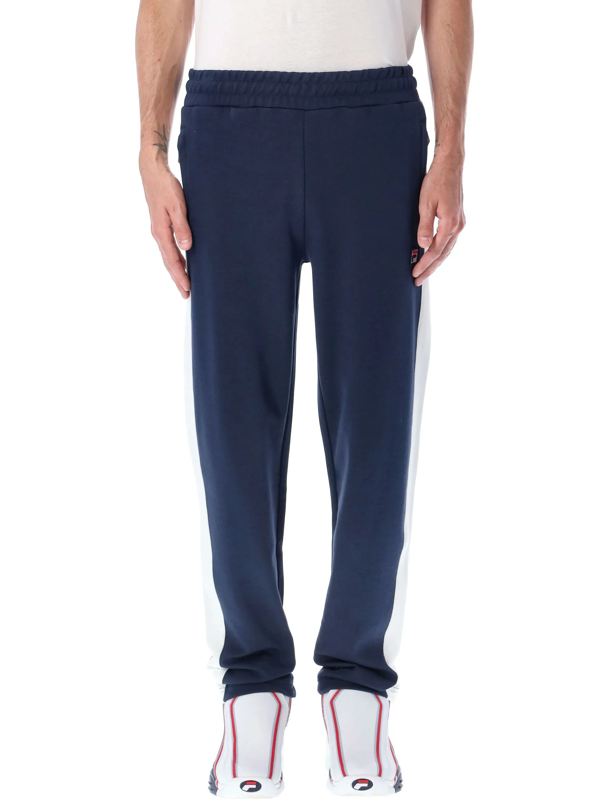 Fila Logo Embroidered Side-Striped Joggers