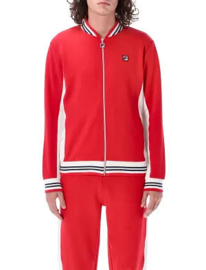 Fila Logo Embroidered Zip-Up Jacket