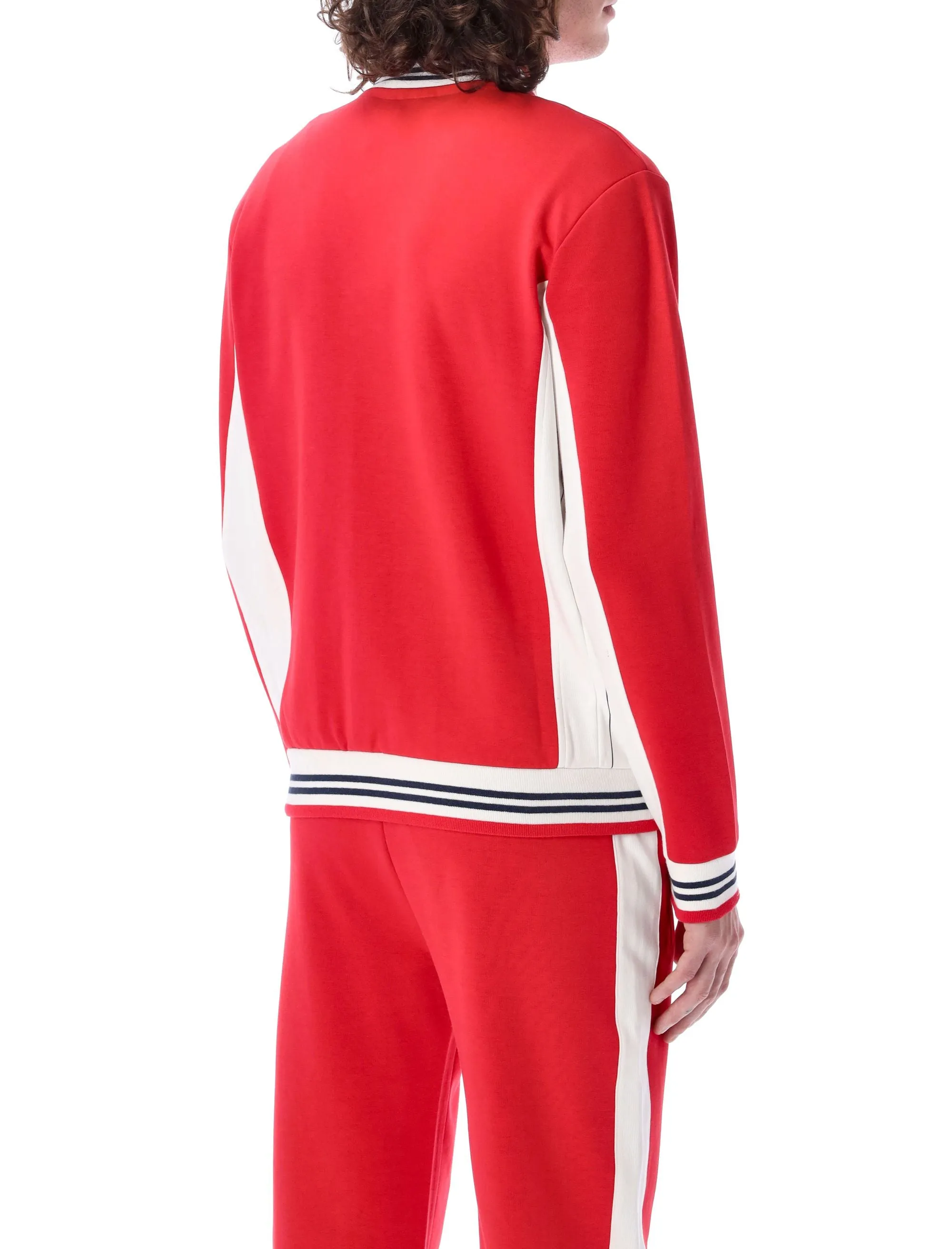 Fila Logo Embroidered Zip-Up Jacket