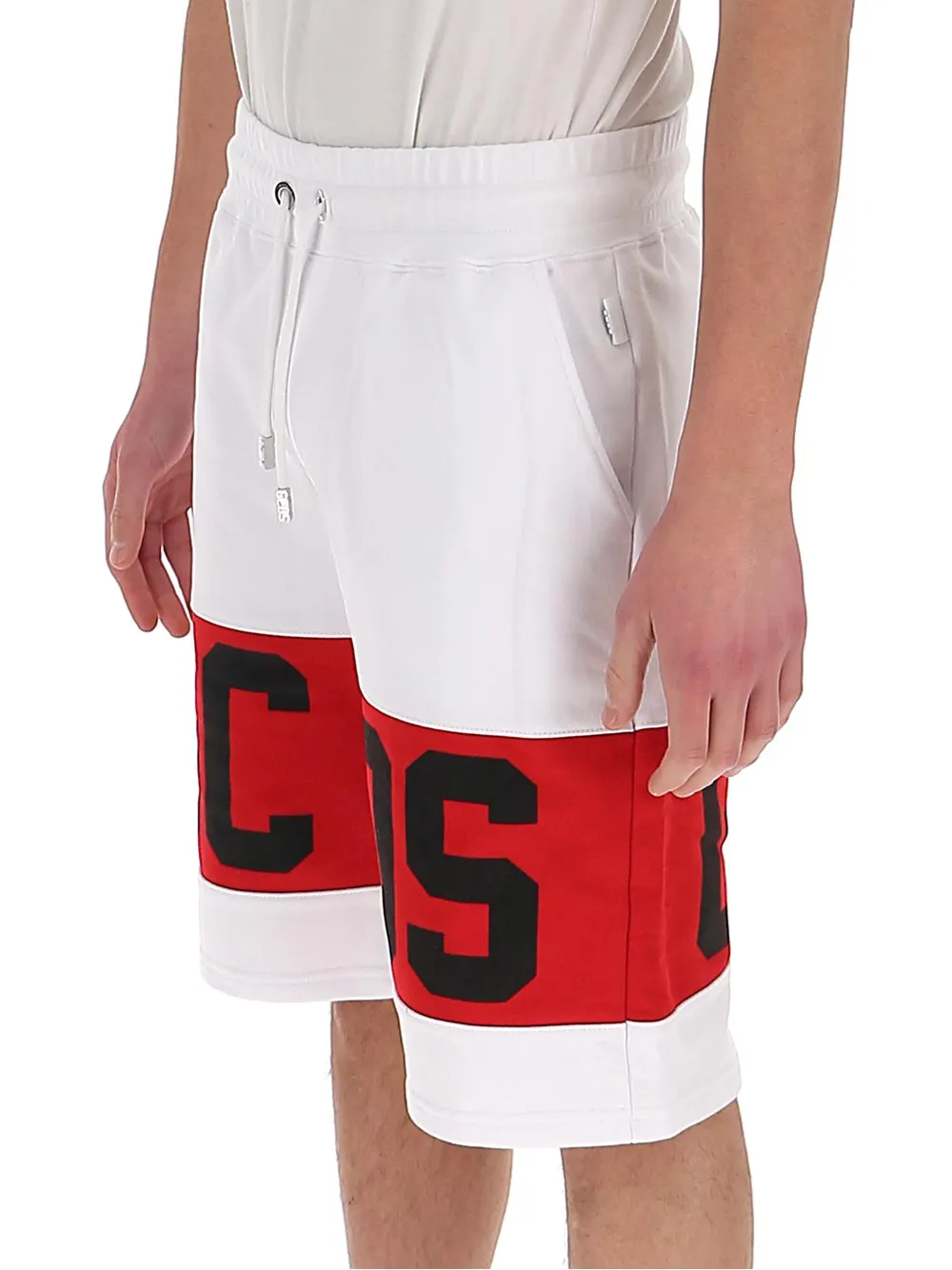 GCDS Logo Band Track Shorts
