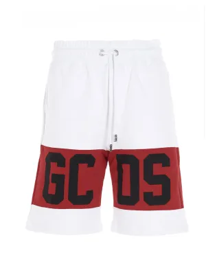 GCDS Logo Band Track Shorts