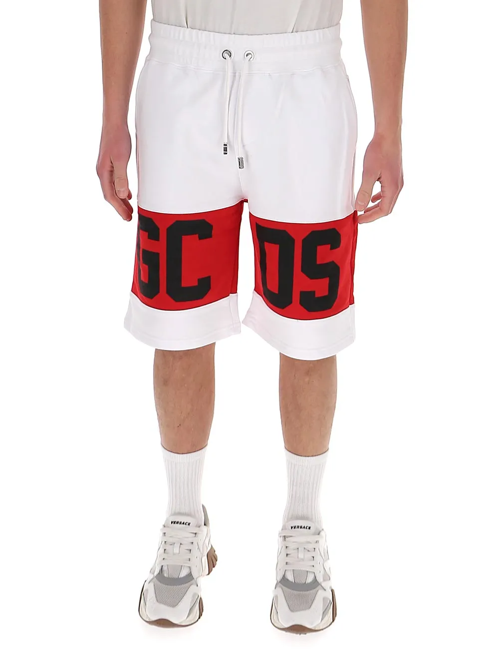 GCDS Logo Band Track Shorts
