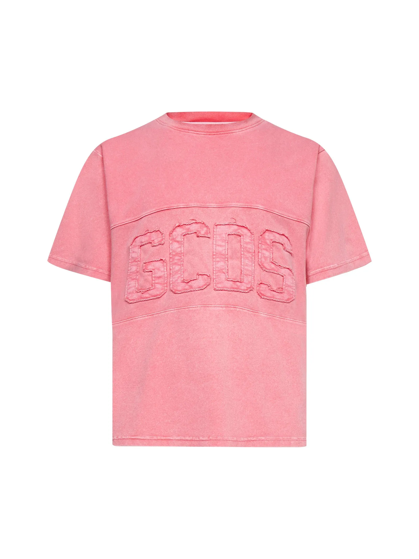 GCDS Logo Detailed Crewneck T-Shirt
