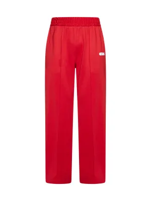 GCDS Logo Detailed Elastic Waist Jogging Pants