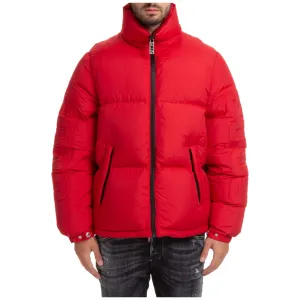 GCDS Logo Embroidered Down Jacket