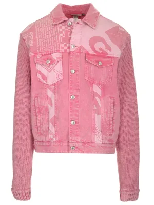 GCDS Overdyed Universal Flag Bandana Jacket