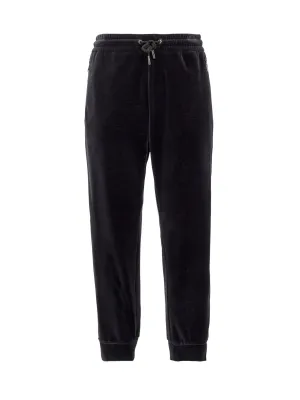 Giorgio Armani Velvet Straight Leg Track Pants