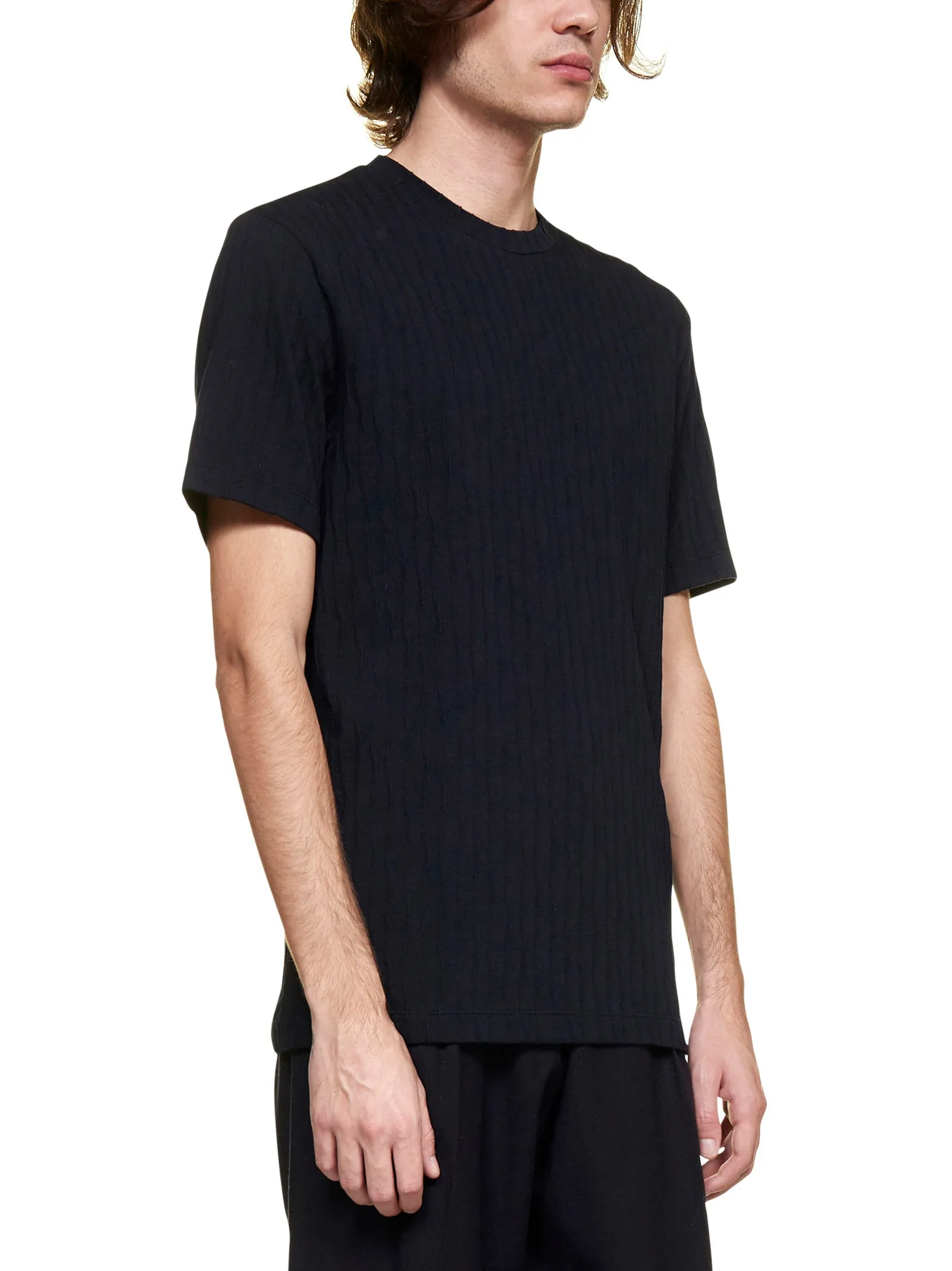 Giorgio Armani Wrinkled-Effect Crewneck T-Shirt