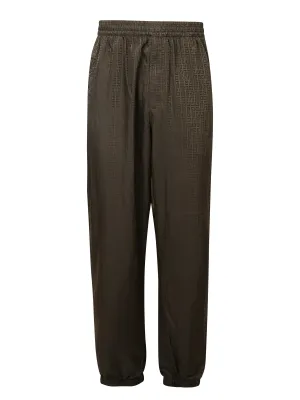 Givenchy 4G Jacquard High Waist Track Pants