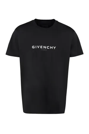 Givenchy Logo Printed Round Neck T-Shirt