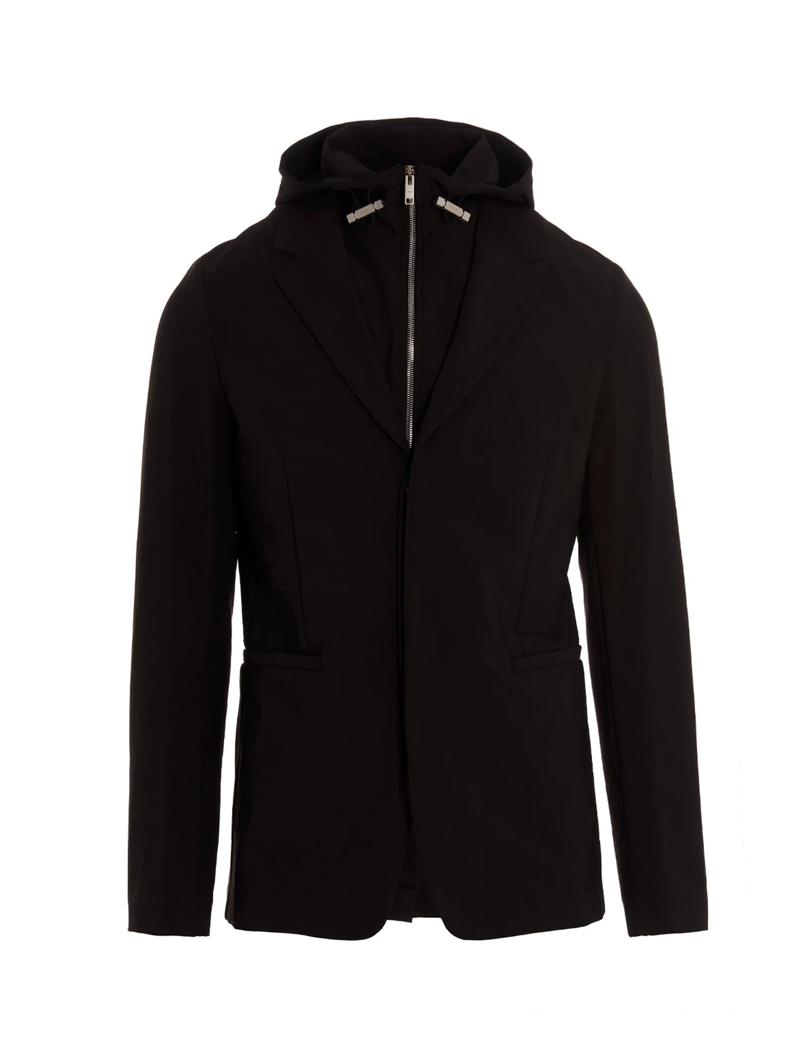 Givenchy Removable Layered Hooded Jacket