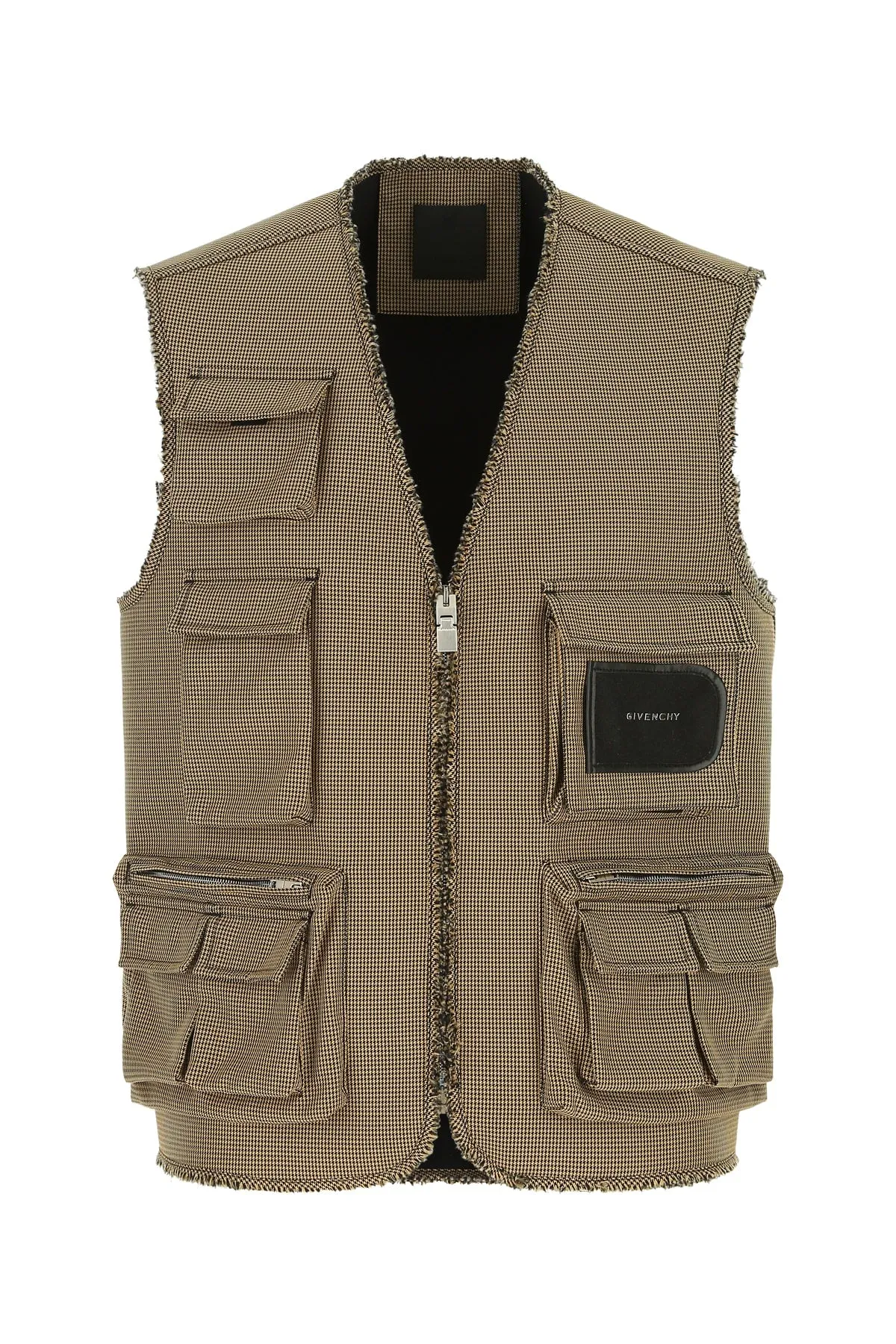 Givenchy V-Neck Sleeveless Jacket