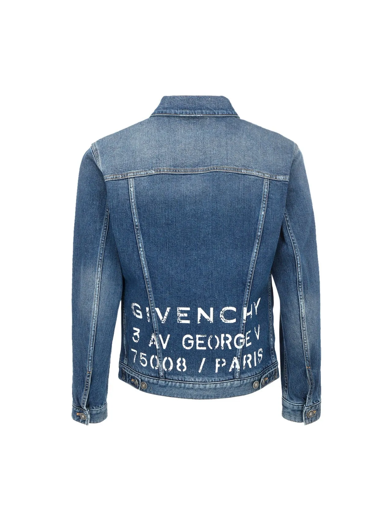 Givenchy Vintage Logo Denim Jacket