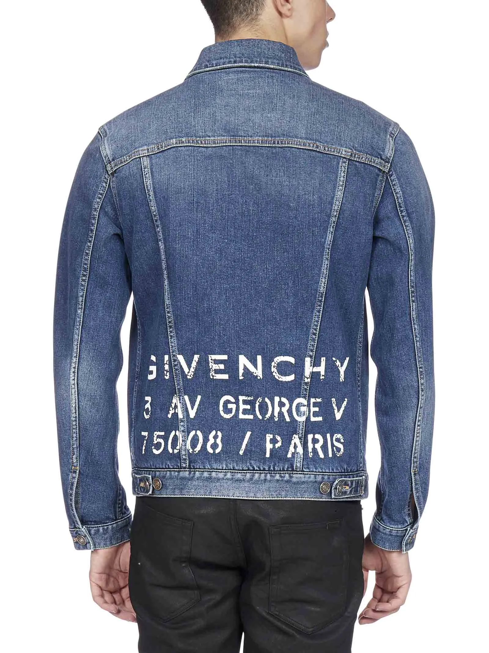 Givenchy Vintage Logo Denim Jacket