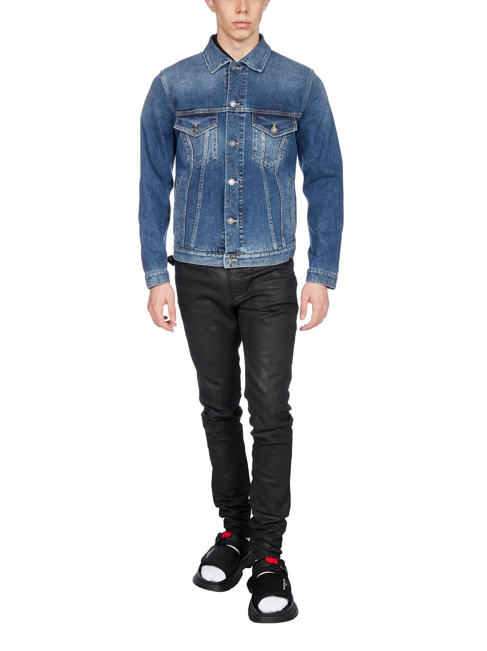 Givenchy Vintage Logo Denim Jacket