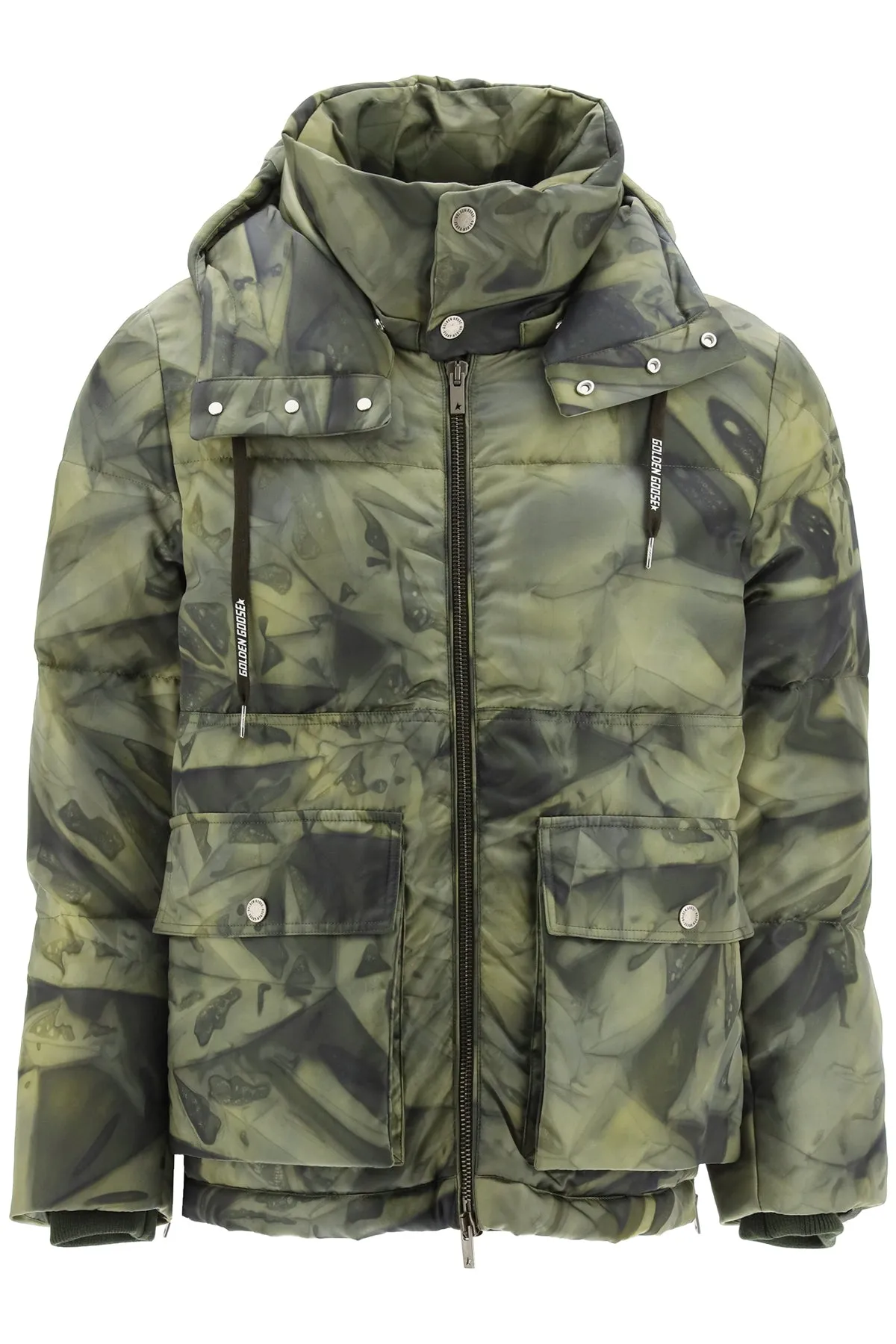 Golden Goose Deluxe Brand Hooded Zipped Jacket