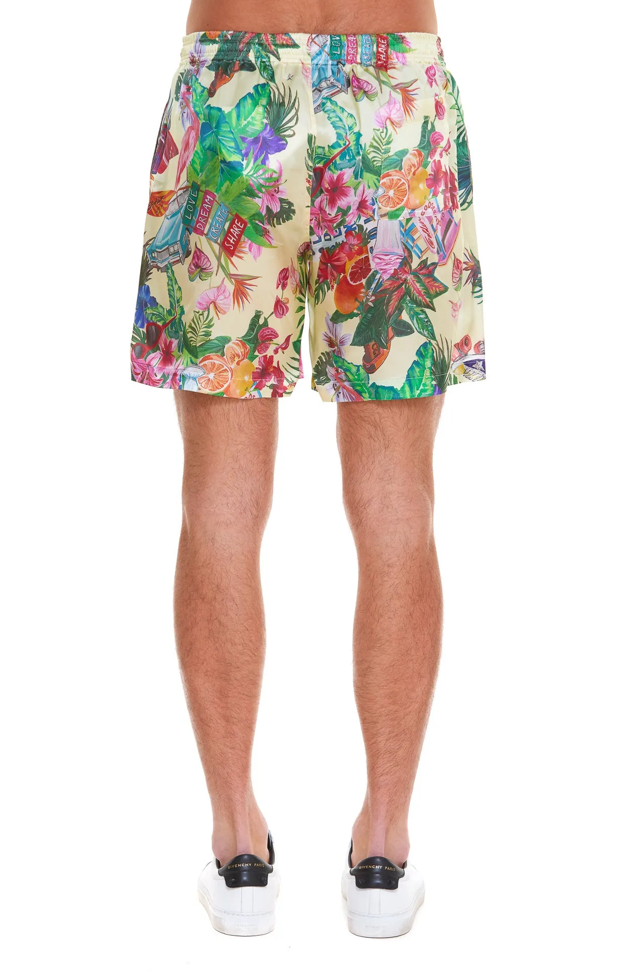 Golden Goose Deluxe Brand Printed Journey Shorts
