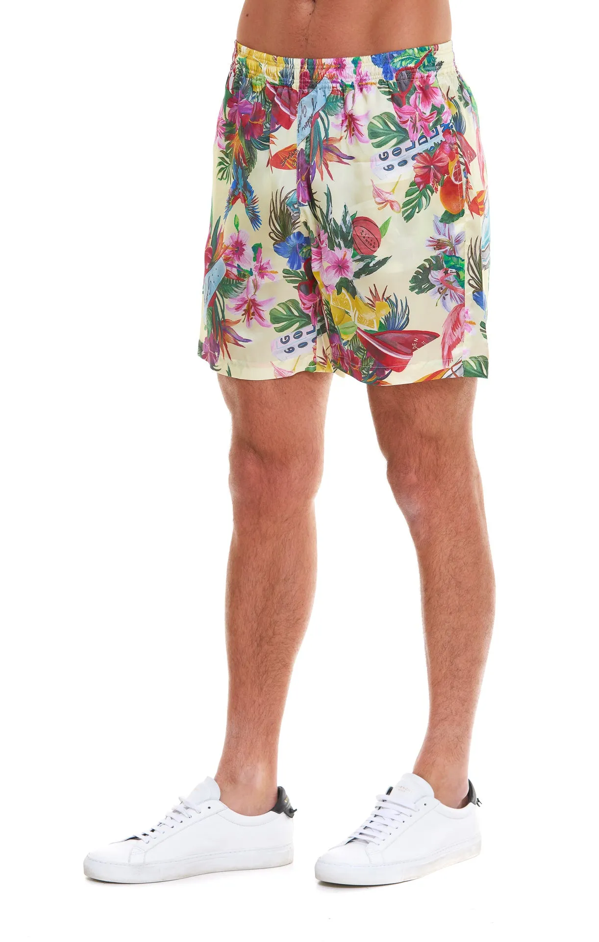 Golden Goose Deluxe Brand Printed Journey Shorts