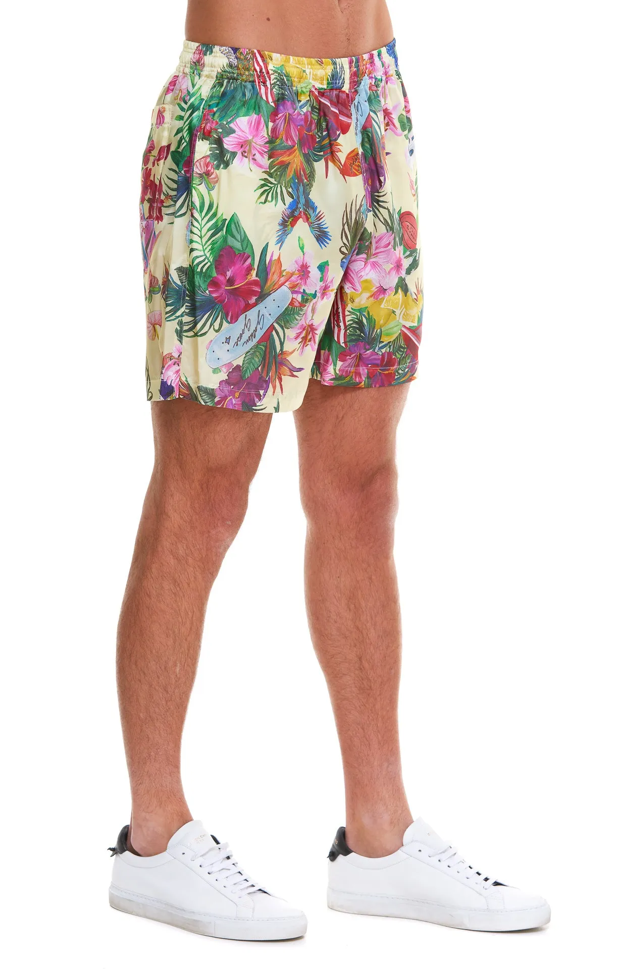 Golden Goose Deluxe Brand Printed Journey Shorts