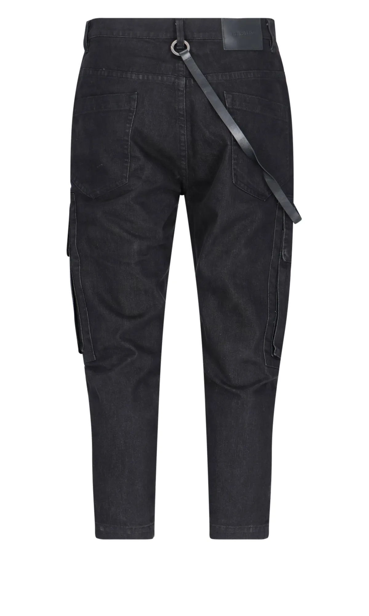 Helmut Lang Cropped Cargo Jeans