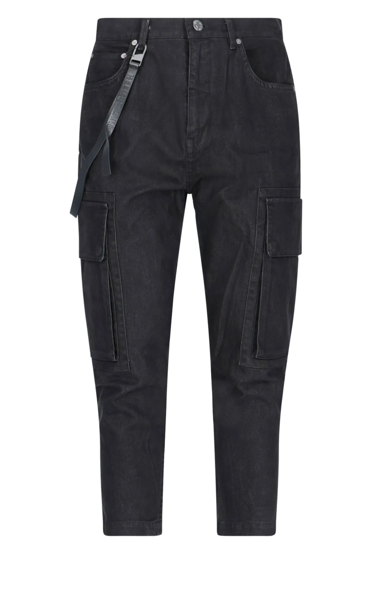 Helmut Lang Cropped Cargo Jeans
