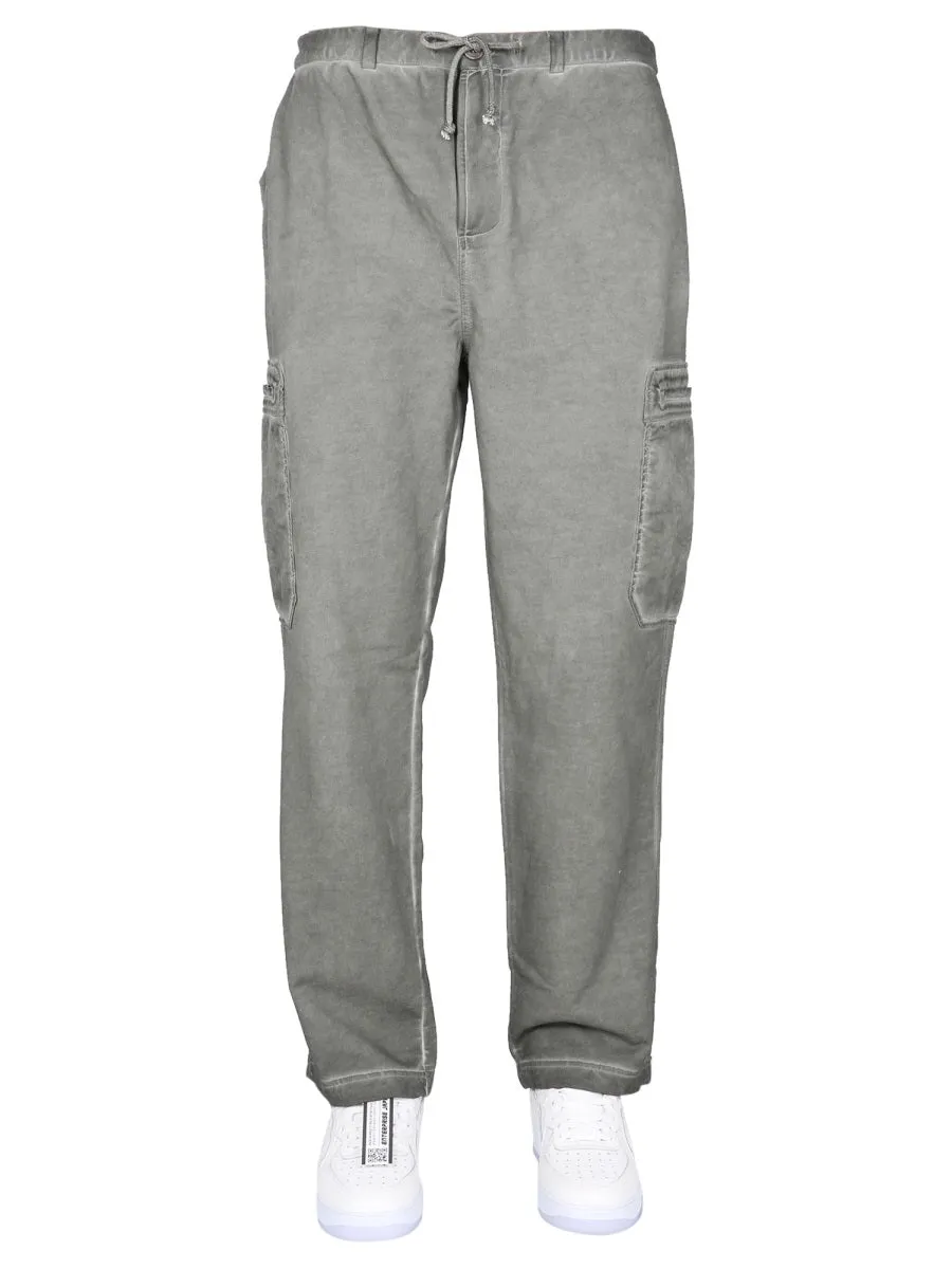 Helmut Lang Drawstring Cargo Sweatpants