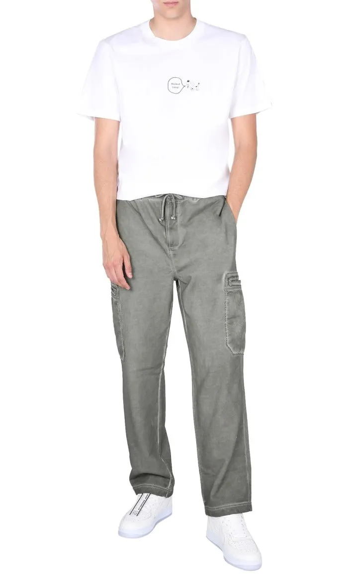 Helmut Lang Drawstring Cargo Sweatpants
