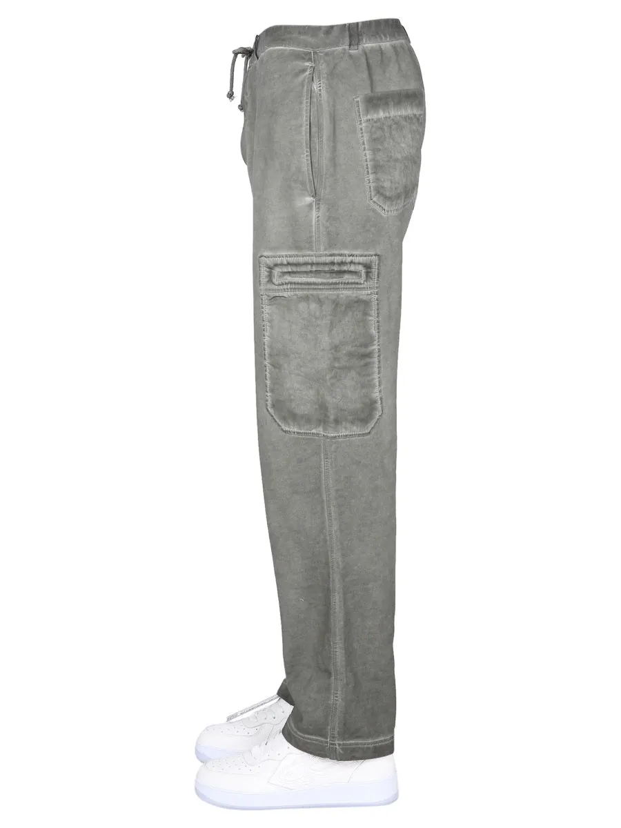 Helmut Lang Drawstring Cargo Sweatpants